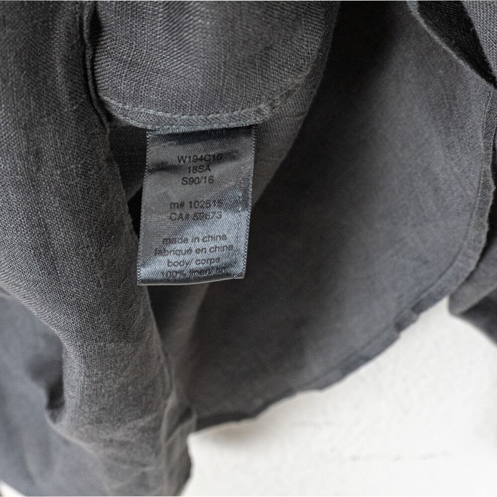 John Varvatos Collection Linen Button up Shirt in… - image 5